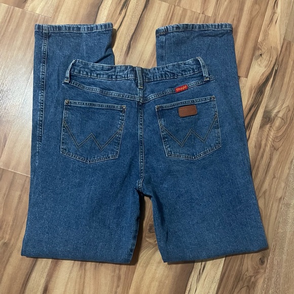 Wrangler Women's Cowboy Cut Slim Fit Stretch Jeans Sz 5 - Picture 2 of 8